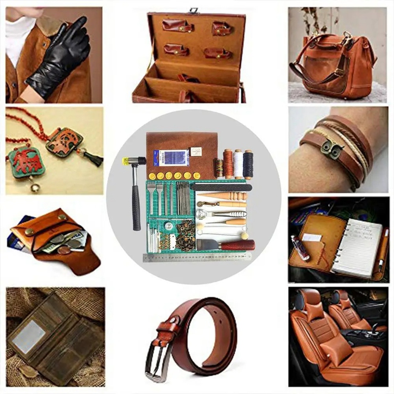 Leatherwork Manual - مجموعة أدوات جلدية أدوات عمل جلدية