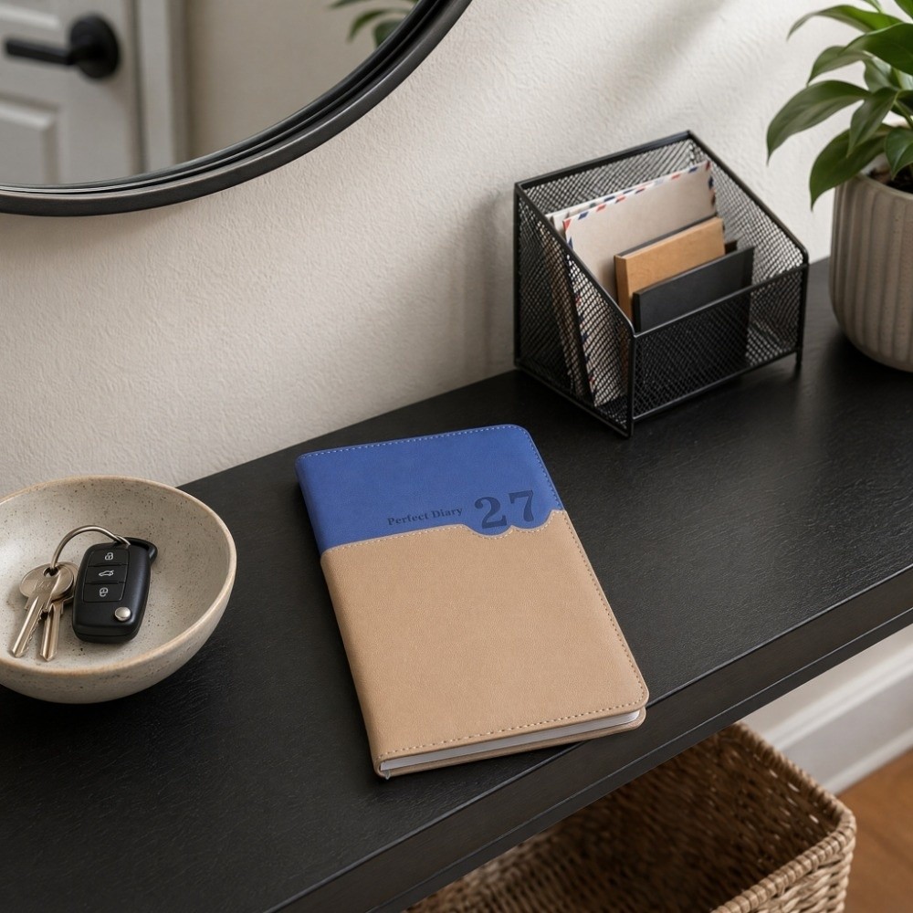 Leatherwork Plans - مخطط عمل مكتبي 2027، دفتر تخطيط