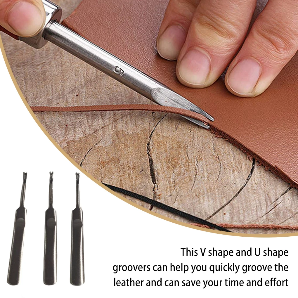 طقم أدوات تشكيل الجلد من 3 قطع - مراجعة Leatherwork Edge Creaser وسعره
