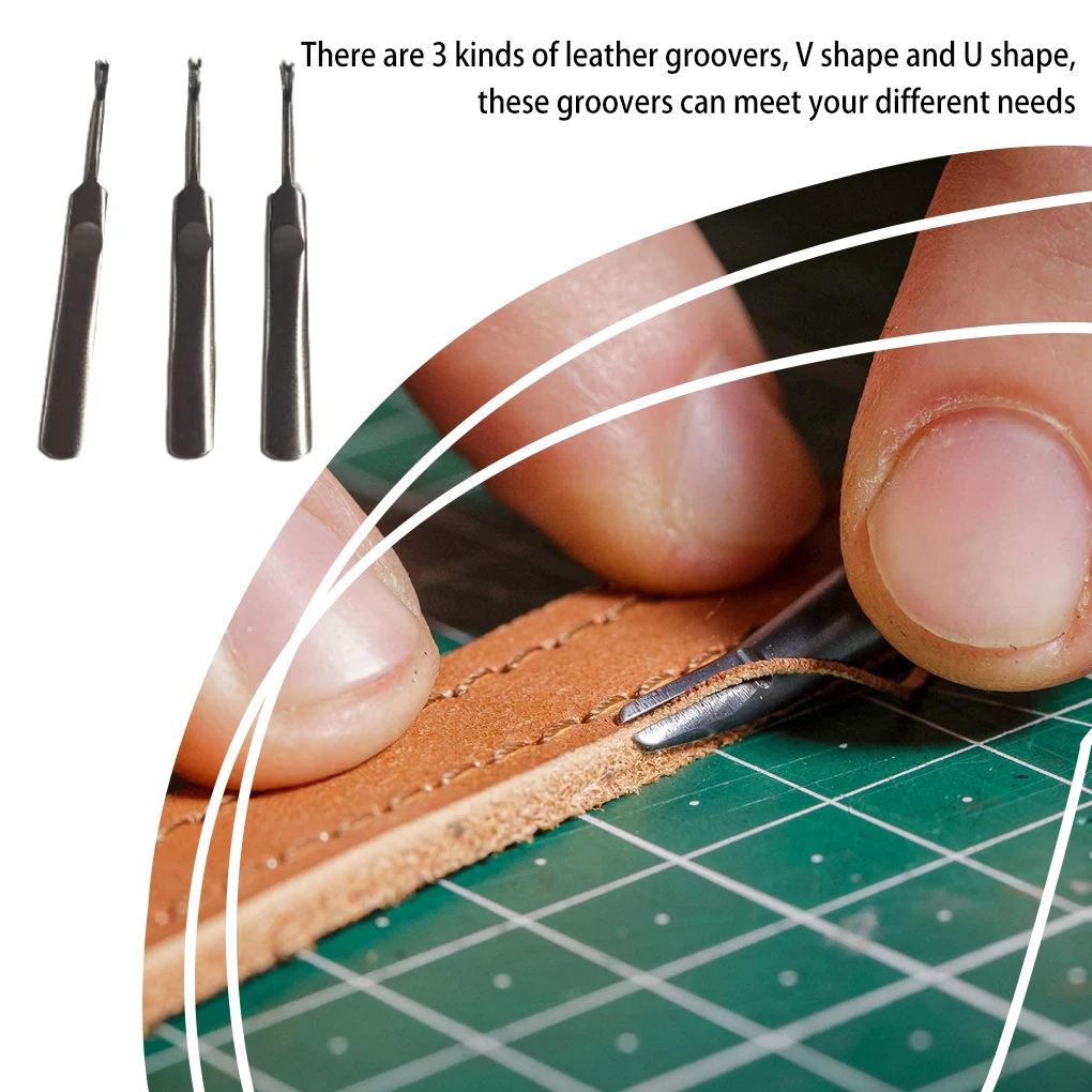 طقم أدوات تشكيل الجلد من 3 قطع - مراجعة Leatherwork Edge Creaser وسعره