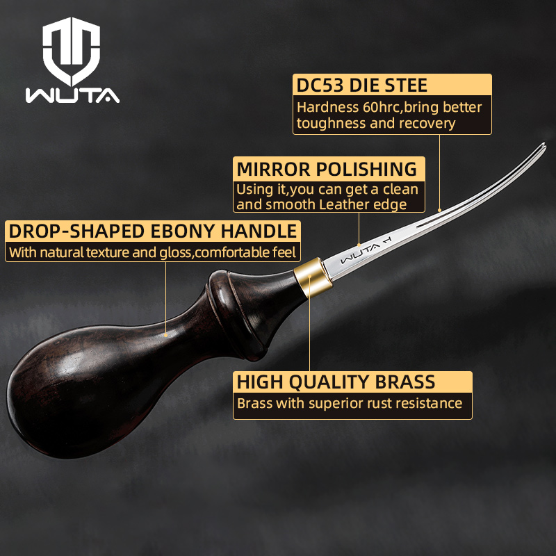 أداة تشذيب حواف الجلد WUTA PRO - مراجعة Leatherwork Edge Creaser وسعره