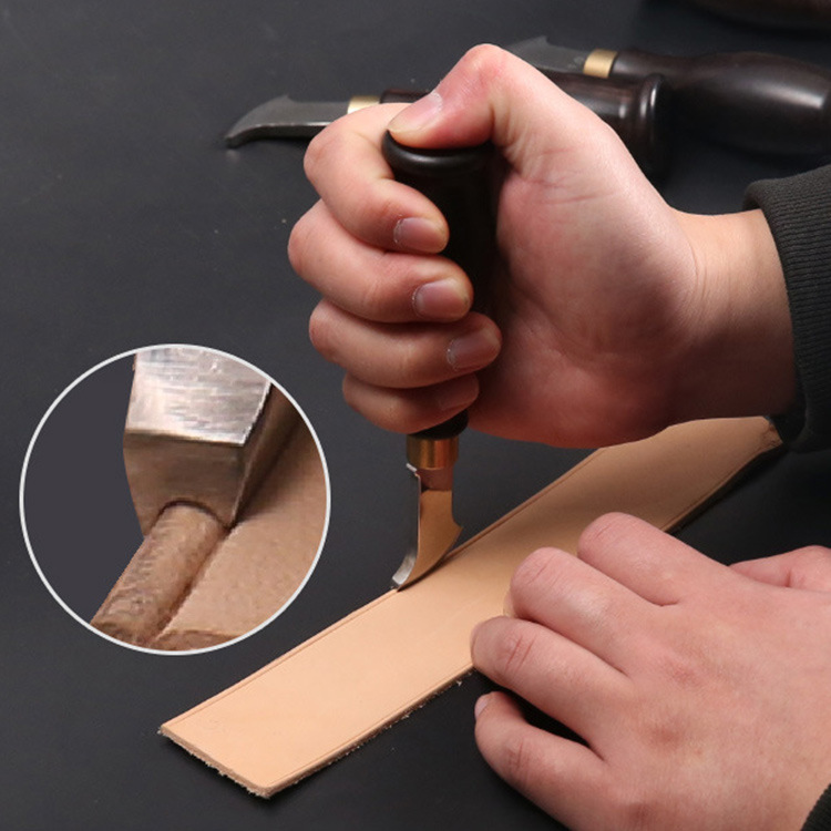 1 قطعة الجلود فتحة الضحلة حافة - مراجعة Leatherwork Edge Creaser وسعره