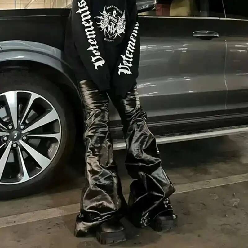 HKSH الرجال عالية الشارع الدني - مراجعة Leather Work Jeans وسعره