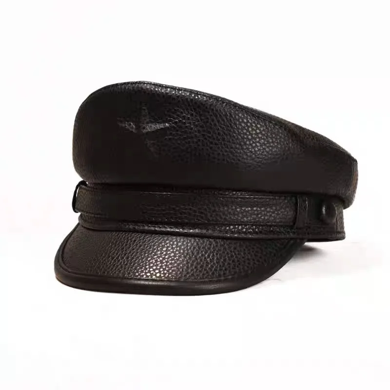 رواية قبعة مموهه للرجال الرجعي - مراجعة Leather Work Hat وسعره