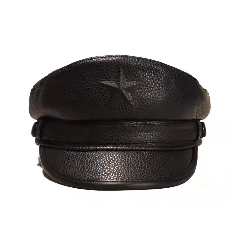 رواية قبعة مموهه للرجال الرجعي - مراجعة Leather Work Hat وسعره
