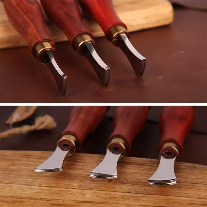 4 قطع من أدوات تشكيل حواف الجل - مراجعة Leatherwork Edge Creaser وسعره