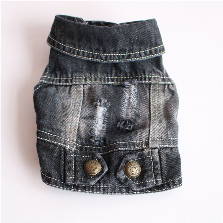 الجملة ملابس الحيوانات الأليفة - مراجعة Leather Work Jeans وسعره