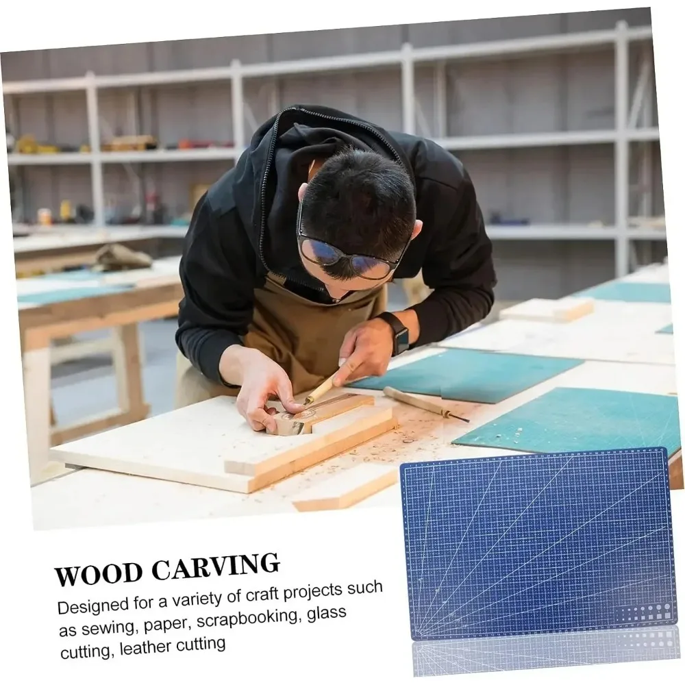 A3 PVC قطع حصيرة جانب واحد لخي - مراجعة Leather Workbench وسعره