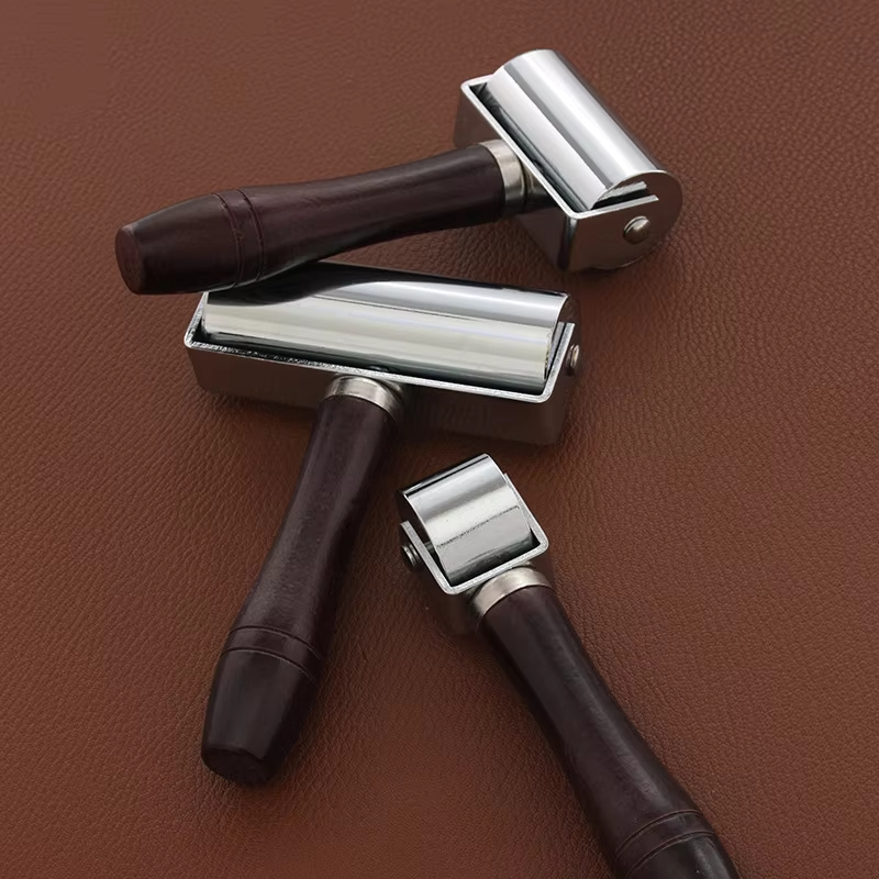 25/60/100 مللي متر مقبض خشبي ا - مراجعة Leatherwork Edge Creaser وسعره