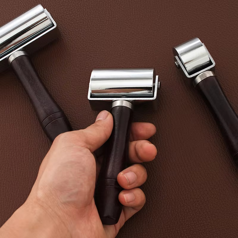 25/60/100 مللي متر مقبض خشبي ا - مراجعة Leatherwork Edge Creaser وسعره