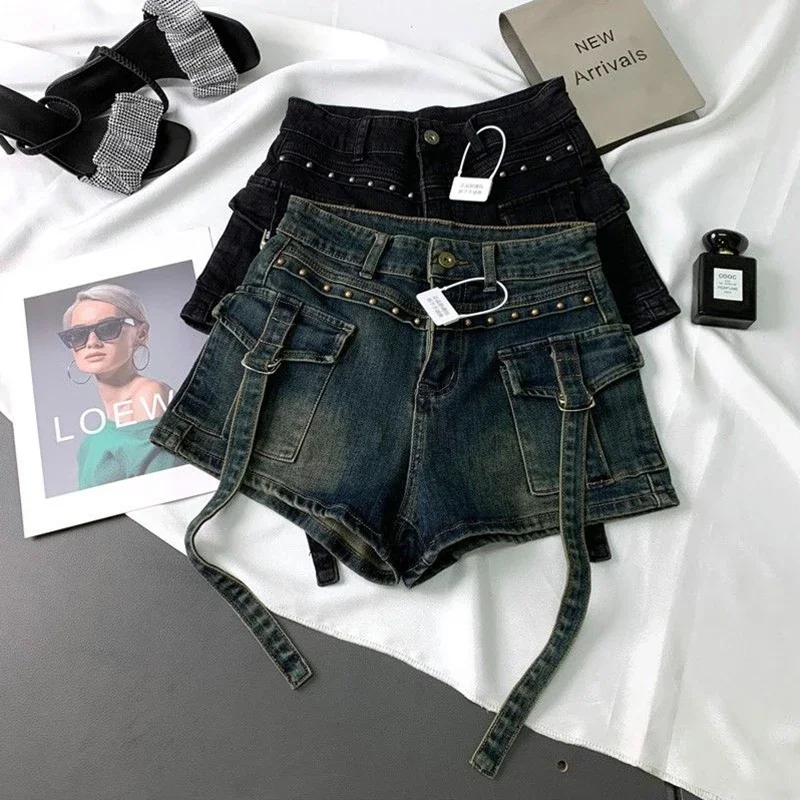 Y2K 2000S البضائع الدنيم السرا - مراجعة Leather Work Jeans وسعره