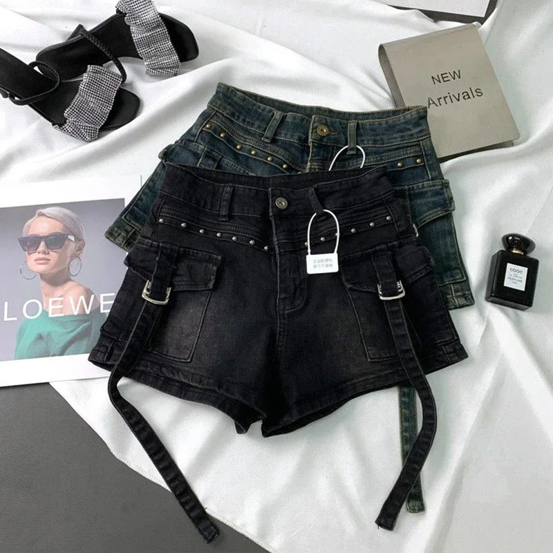 Y2K 2000S البضائع الدنيم السرا - مراجعة Leather Work Jeans وسعره