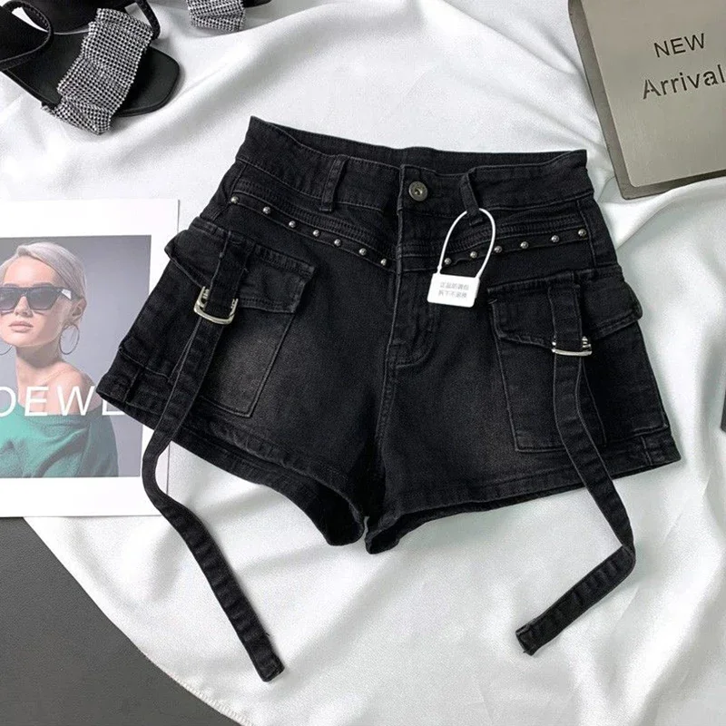 Y2K 2000S البضائع الدنيم السرا - مراجعة Leather Work Jeans وسعره