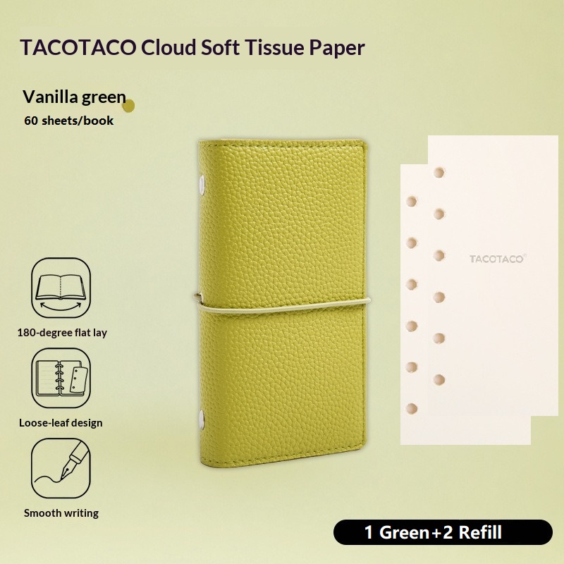 دفتر ملاحظات TACOTACO A7 قابل  - مراجعة Leatherwork Plans وسعره