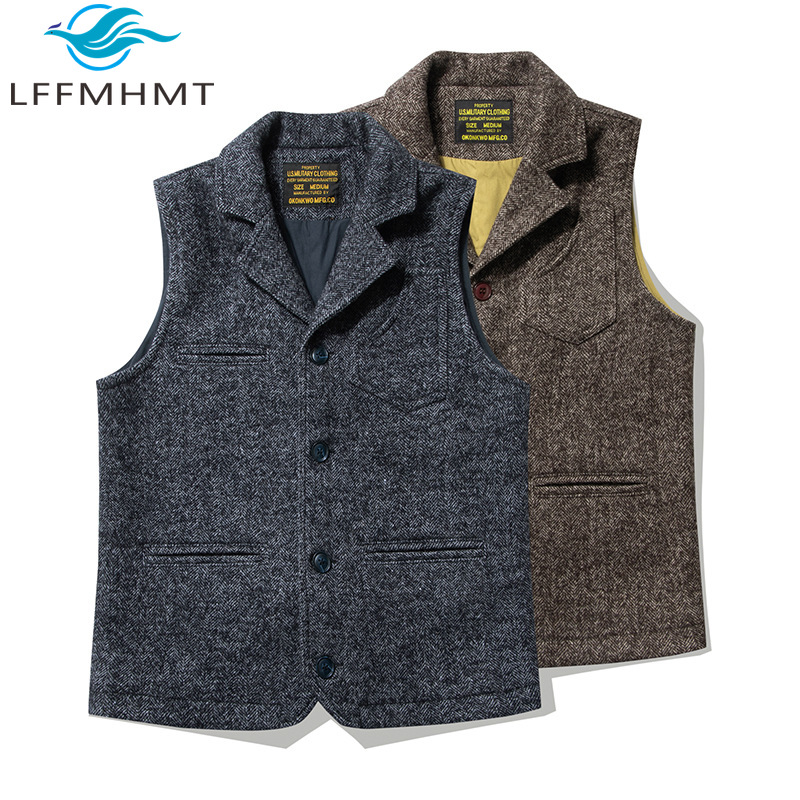 نوعية جيدة الشتاء أزياء الرجال - مراجعة Leather Work Vest وسعره