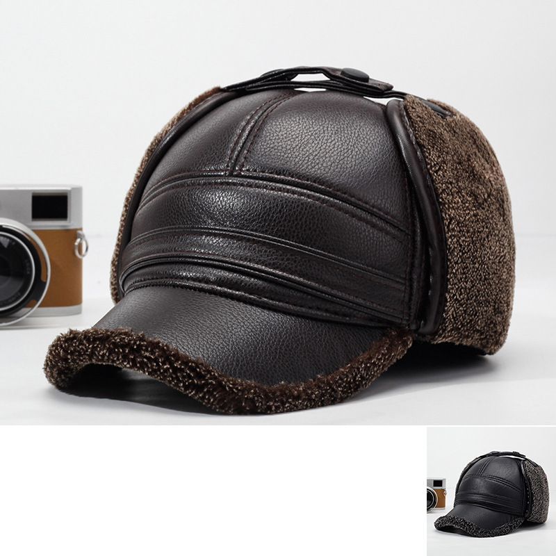 2026New بولي Leather جلد الشتا - مراجعة Leather Work Hat وسعره