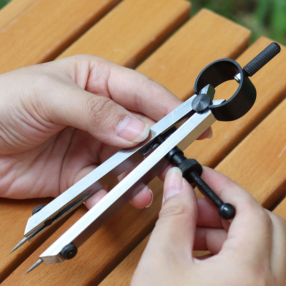أداة قياس وتحديد من الفولاذ ال - مراجعة Leatherwork Edge Creaser وسعره