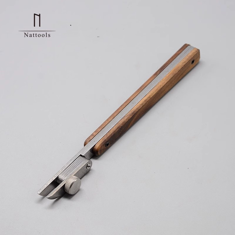Nattools أداة كريسر حافة جلدية - مراجعة Leatherwork Edge Creaser وسعره